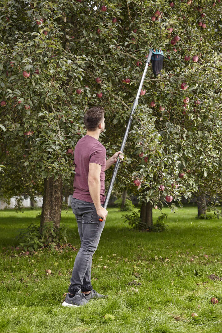 GARDENA Combisystem Obstpflücker mit Teleskopstiel